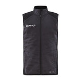 Adv Nordic Ski Club Vest Jr - Black - Front