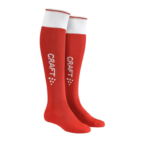 Progress 2.0 Contrast Sock - Red/White - Front