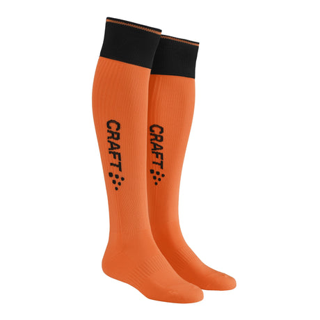 Progress 2.0 Contrast Sock - Orange/Black - Front