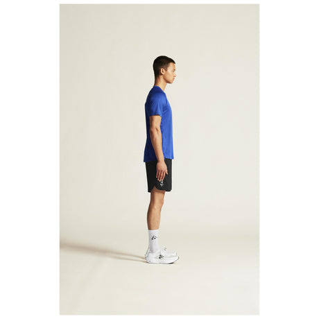 Rush 2.0 Ss Tee M - Cobalt - Closeup 5