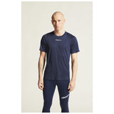 Rush 2.0 Ss Tee M - Navy - Closeup 3