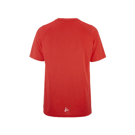Rush 2.0 Ss Tee M - Red - Back