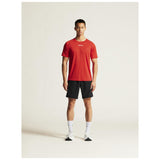 Rush 2.0 Ss Tee M - Red - Closeup 1