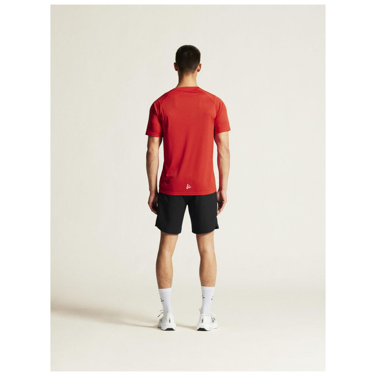 Rush 2.0 Ss Tee M - Red - Closeup 3