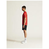 Rush 2.0 Ss Tee M - Red - Closeup 4