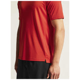 Rush 2.0 Ss Tee M - Red - Closeup 7