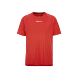 Rush 2.0 Ss Tee M - Red - Front