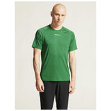 Rush 2.0 Ss Tee M - Green - Closeup 5