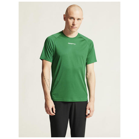 Rush 2.0 Ss Tee M - Green - Closeup 5