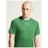 Rush 2.0 Ss Tee M - Green - Closeup 6