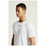 Rush 2.0 Ss Tee M - White - Closeup 5