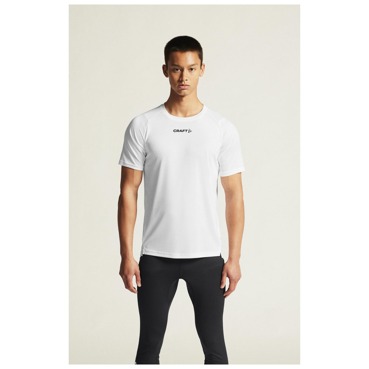 Rush 2.0 Ss Tee M - White - Closeup 6