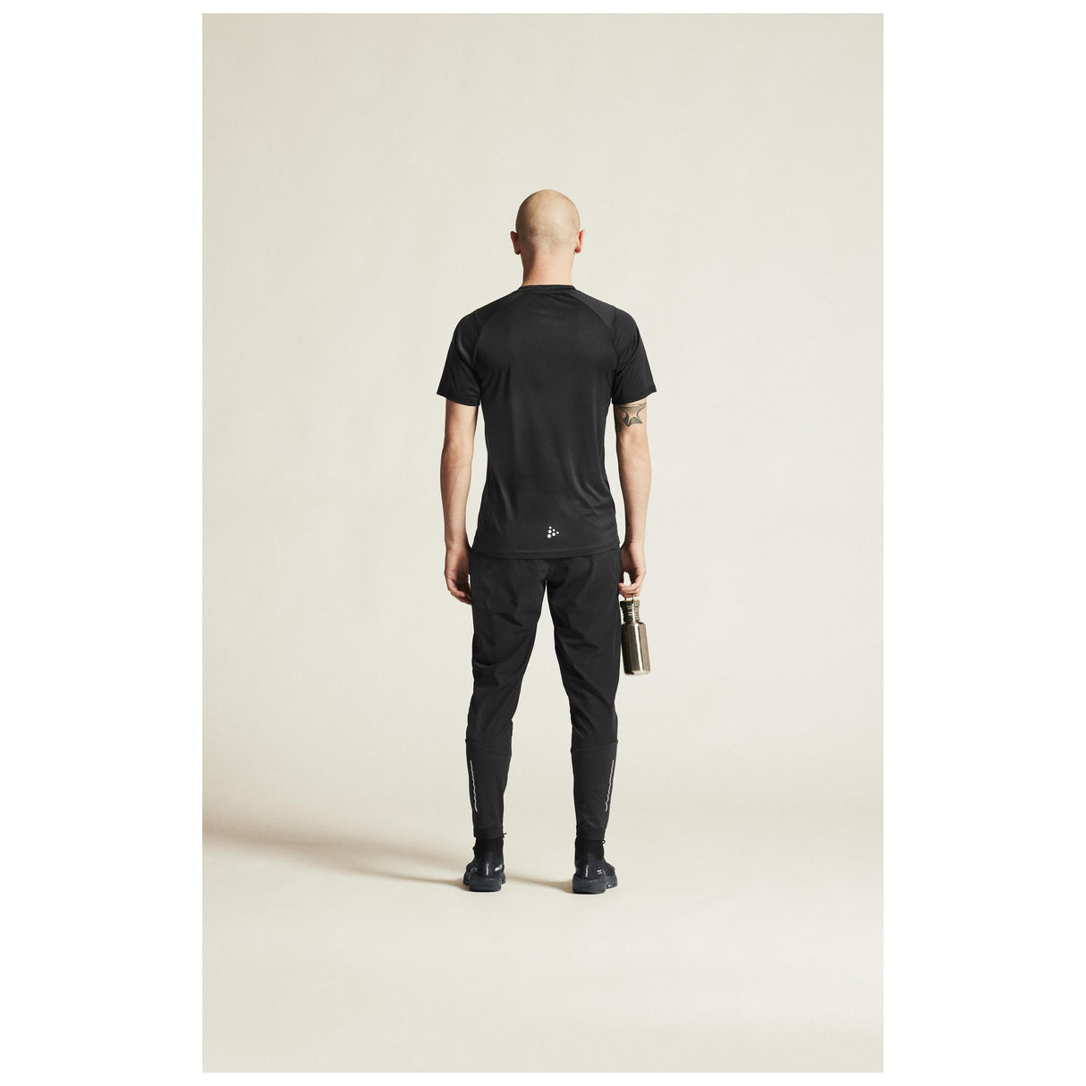 Rush 2.0 Ss Tee M - Black - Closeup 4