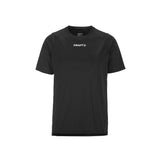 Rush 2.0 Ss Tee M - Black - Front