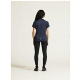 Rush 2.0 Ss Tee W - Navy - Closeup 4