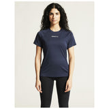 Rush 2.0 Ss Tee W - Navy - Closeup 5