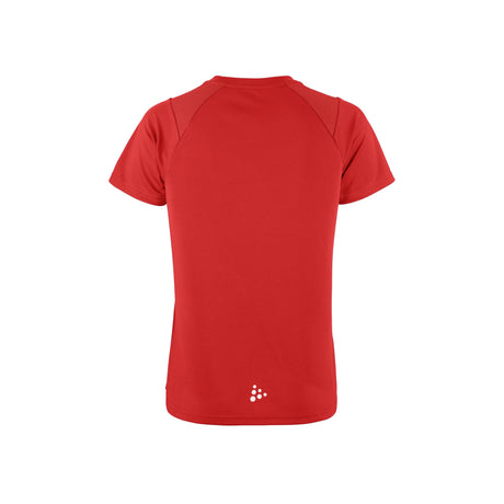 Rush 2.0 Ss Tee W - Red - Back
