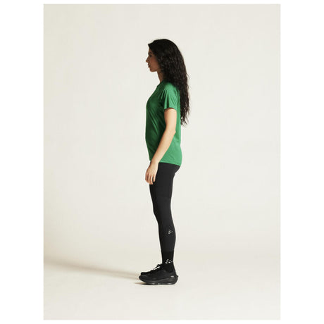 Rush 2.0 Ss Tee W - Green - Closeup 3