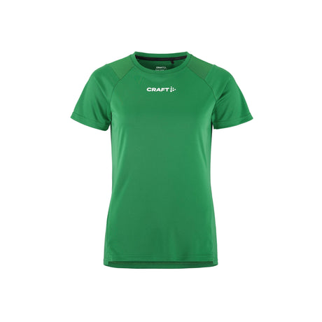 Rush 2.0 Ss Tee W - Green - Front