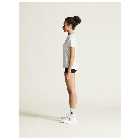 Rush 2.0 Ss Tee W - White - Closeup 4