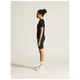 Rush 2.0 Ss Tee W - Black - Closeup 4