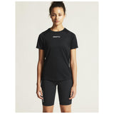 Rush 2.0 Ss Tee W - Black - Closeup 5