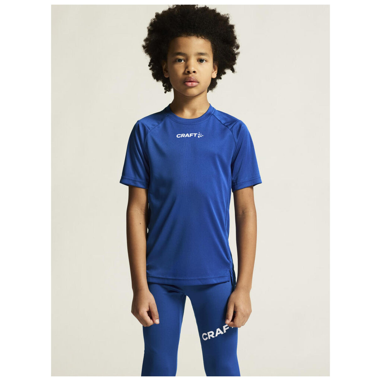 Rush 2.0 Ss Tee Jr - Cobalt - Closeup 5