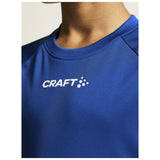 Rush 2.0 Ss Tee Jr - Cobalt - Closeup 6