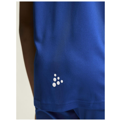 Rush 2.0 Ss Tee Jr - Cobalt - Closeup 7