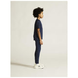 Rush 2.0 Ss Tee Jr - Navy - Closeup 2