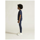 Rush 2.0 Ss Tee Jr - Navy - Closeup 3