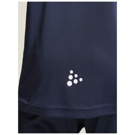 Rush 2.0 Ss Tee Jr - Navy - Closeup 6