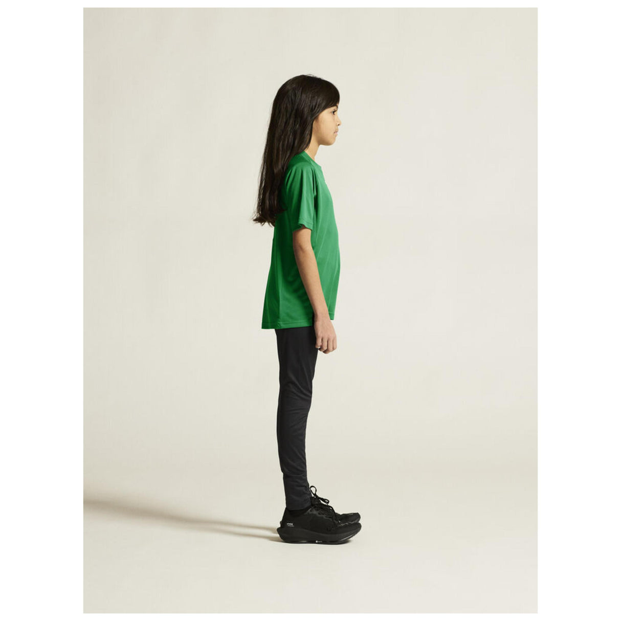 Rush 2.0 Ss Tee Jr - Green - Closeup 2