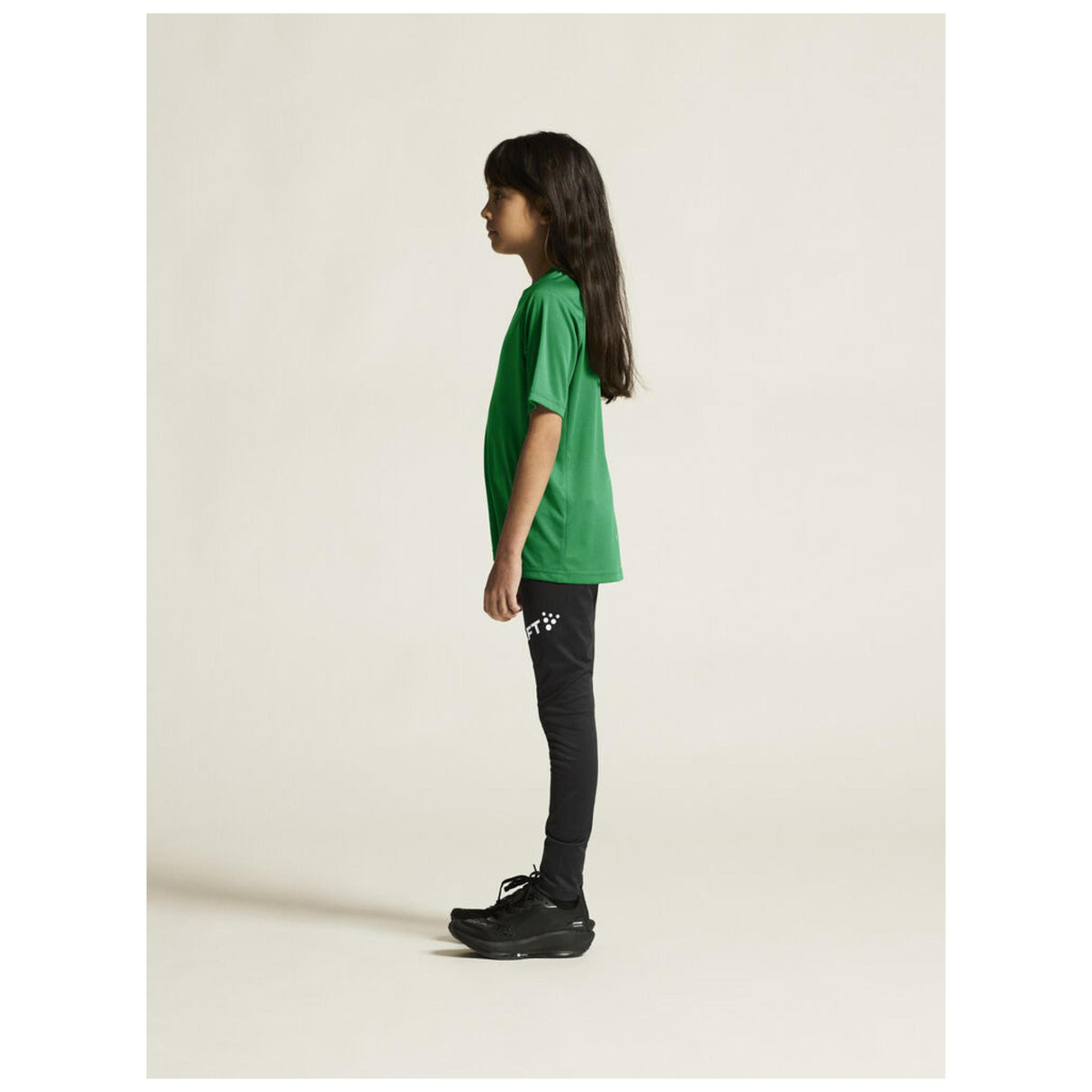 Rush 2.0 Ss Tee Jr - Green - Closeup 3