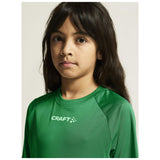 Rush 2.0 Ss Tee Jr - Green - Closeup 6