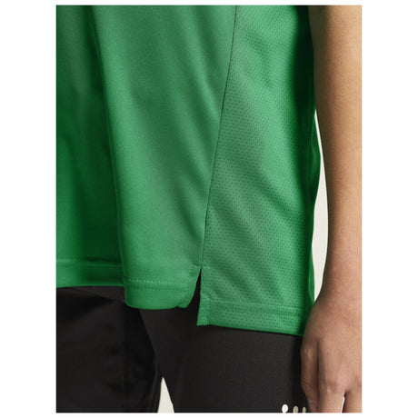 Rush 2.0 Ss Tee Jr - Green - Closeup 7