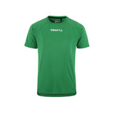 Rush 2.0 Ss Tee Jr - Green - Front