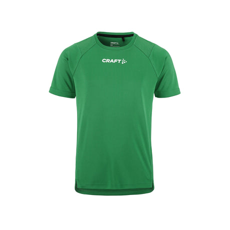 Rush 2.0 Ss Tee Jr - Green - Front