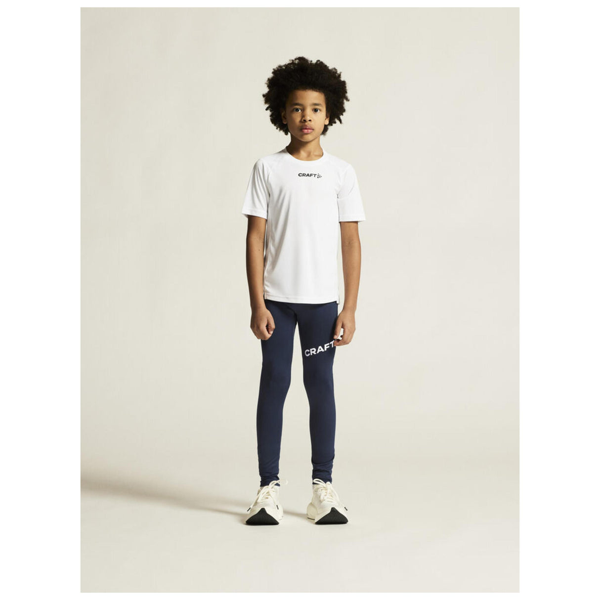 Rush 2.0 Ss Tee Jr - White - Closeup 1