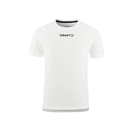 Rush 2.0 Ss Tee Jr - White - Front