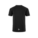 Rush 2.0 Ss Tee Jr - Black - Back