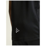 Rush 2.0 Ss Tee Jr - Black - Closeup 6