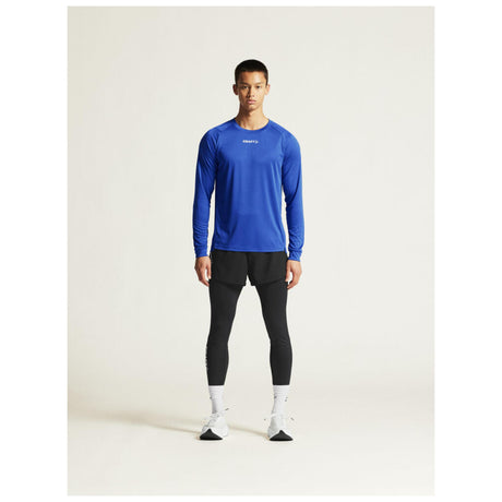 Rush 2.0 Ls Tee M - Cobalt - Closeup 1