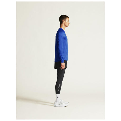 Rush 2.0 Ls Tee M - Cobalt - Closeup 2