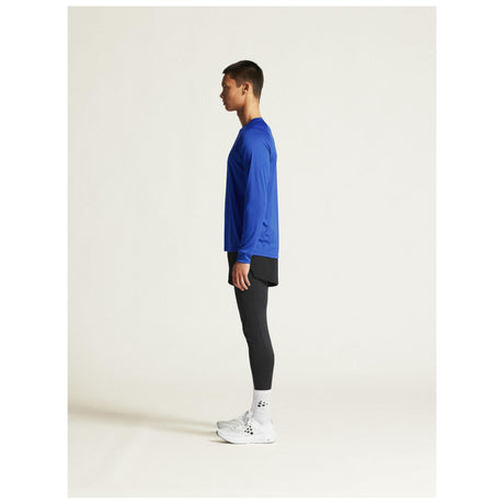 Rush 2.0 Ls Tee M - Cobalt - Closeup 4