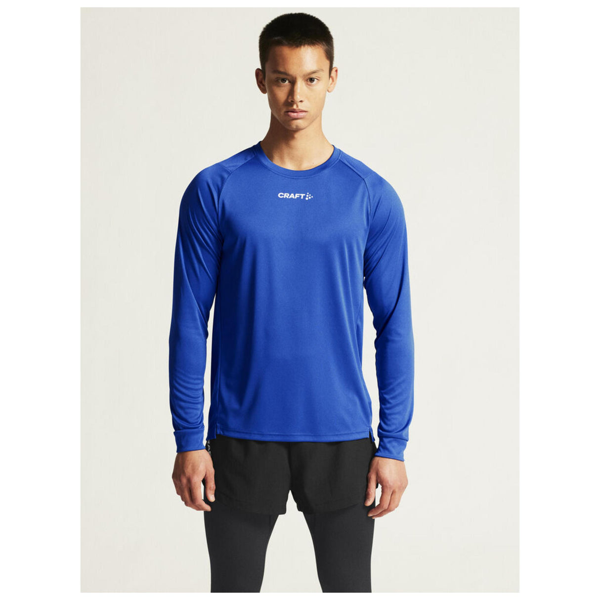 Rush 2.0 Ls Tee M - Cobalt - Closeup 5