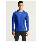Rush 2.0 Ls Tee M - Cobalt - Closeup 5