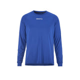 Rush 2.0 Ls Tee M - Cobalt - Front