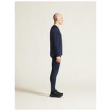 Rush 2.0 Ls Tee M - Navy - Closeup 2