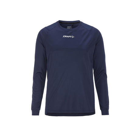 Rush 2.0 Ls Tee M - Navy - Front